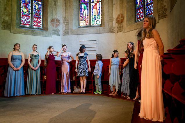 Hochzeitsfotograf Bern Fotograf Heirat Chor Kirche